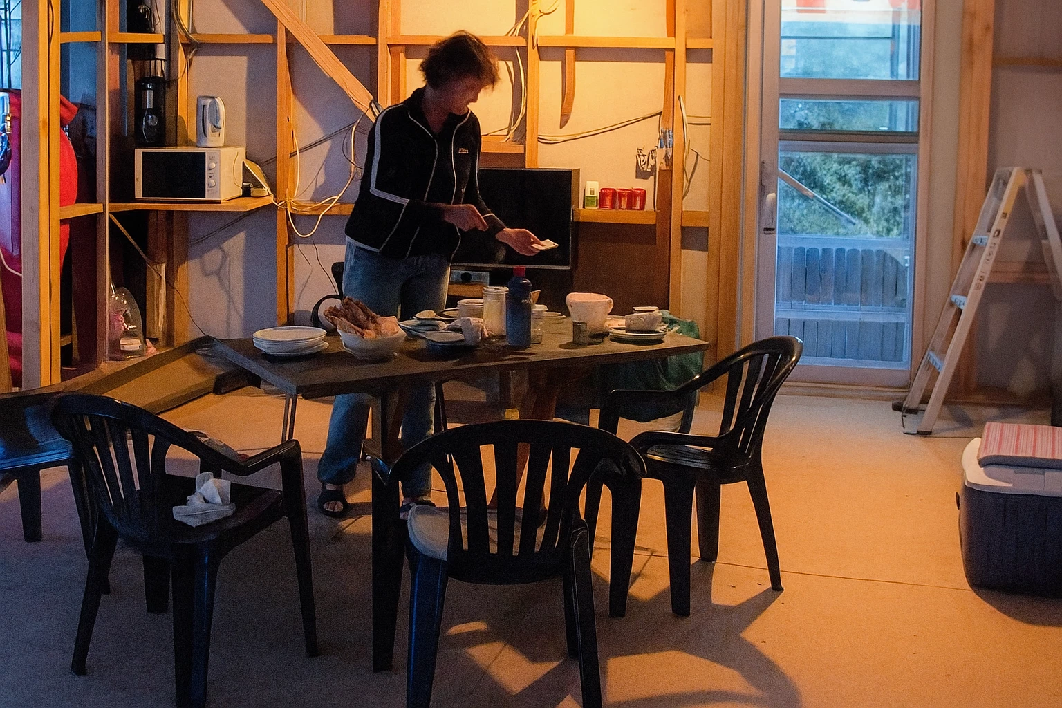 Can I live in the house while the renovation is happening?