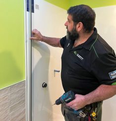 shower install